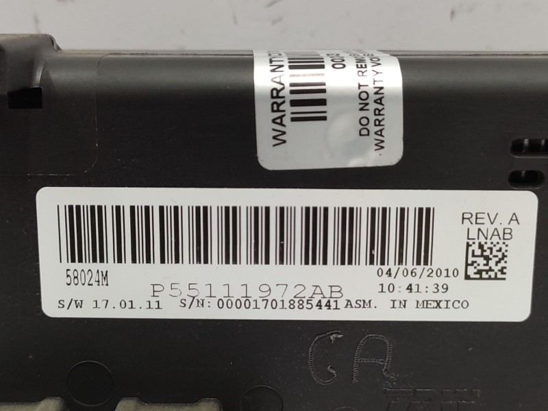 Recambio de mando climatizador para jeep cherokee (kk) 2.8 crd 4x4 referencia OEM IAM   
