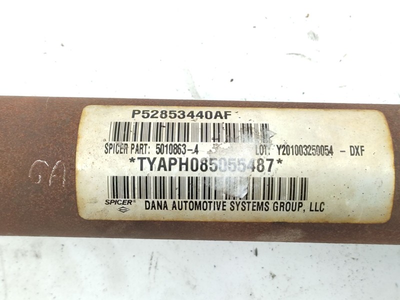 Transmision Central Delantera P52853440af 52853440af  - Jeep Cherokee (kk) 2.8 Crd 4x4 4