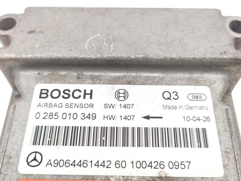 Recambio de centralita airbag para mercedes-benz vito autobús (w639) 109 cdi (639.701, 639.703) referencia OEM IAM   