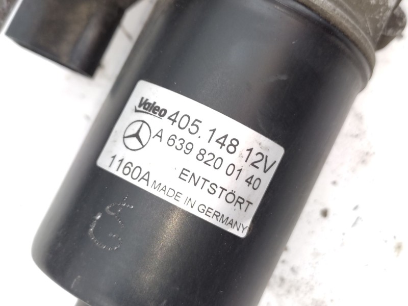 Recambio de motor limpia delantero para mercedes-benz vito autobús (w639) 109 cdi (639.701, 639.703) referencia OEM IAM   
