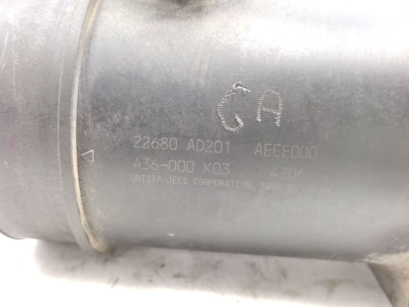 Recambio de caudalimetro para nissan patrol gr v wagon (y61) 3.0 dti referencia OEM IAM   