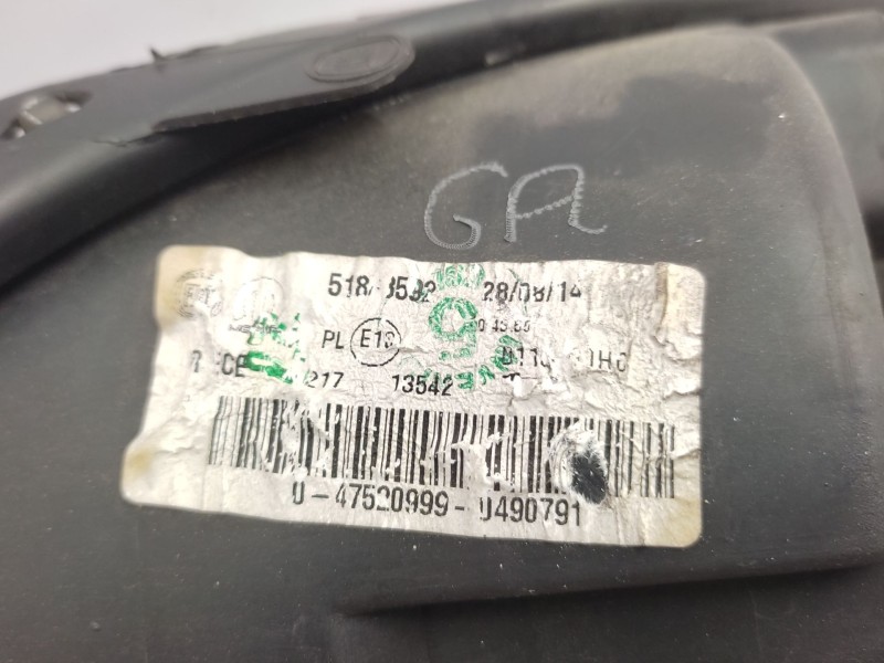 Recambio de faro derecho para fiat 500l (351_, 352_) 1.6 d multijet (199lyd1b) referencia OEM IAM   