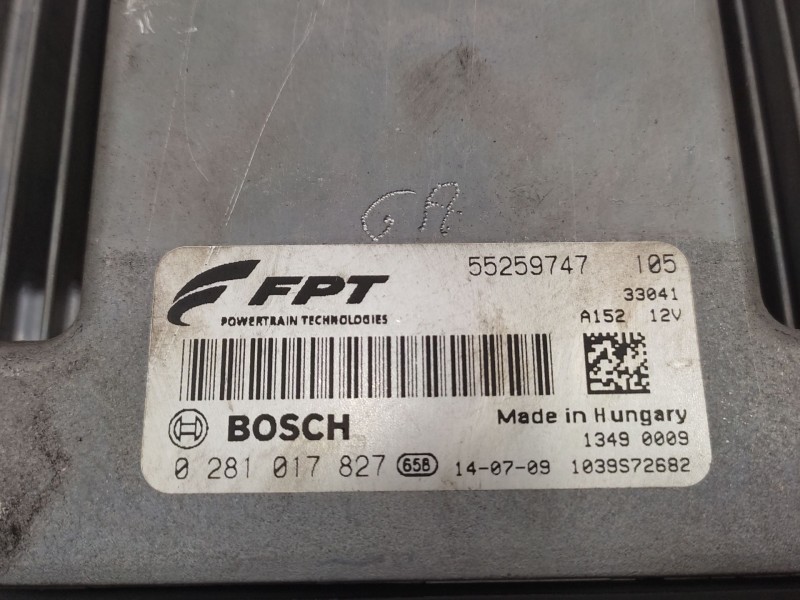 Recambio de centralita motor uce para fiat 500l (351_, 352_) 1.6 d multijet (199lyd1b) referencia OEM IAM   