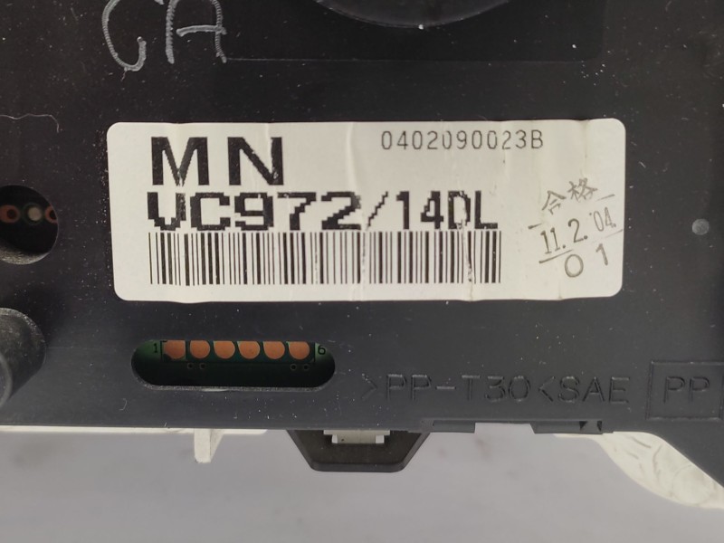Recambio de cuadro instrumentos para nissan patrol gr v wagon (y61) 3.0 dti referencia OEM IAM  24813VB200 