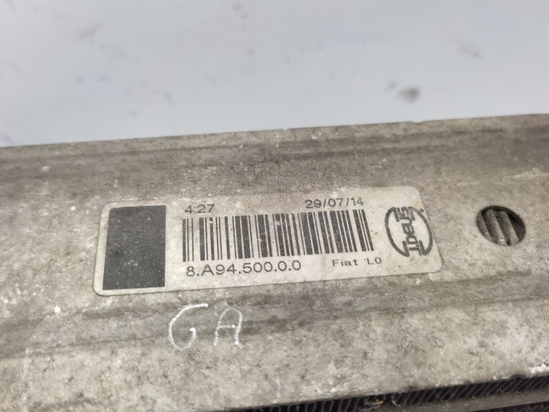 Recambio de intercooler para fiat 500l (351_, 352_) 1.6 d multijet (199lyd1b) referencia OEM IAM   