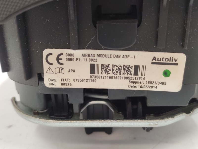 Recambio de airbag delantero izquierdo para fiat 500l (351_, 352_) 1.6 d multijet (199lyd1b) referencia OEM IAM   