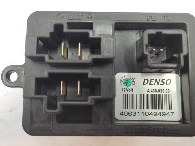 Recambio de resistencia calefaccion para fiat 500l (351_, 352_) 1.6 d multijet (199lyd1b) referencia OEM IAM   