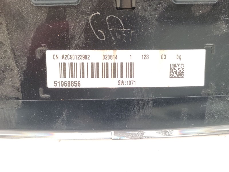 Recambio de cuadro instrumentos para fiat 500l (351_, 352_) 1.6 d multijet (199lyd1b) referencia OEM IAM   