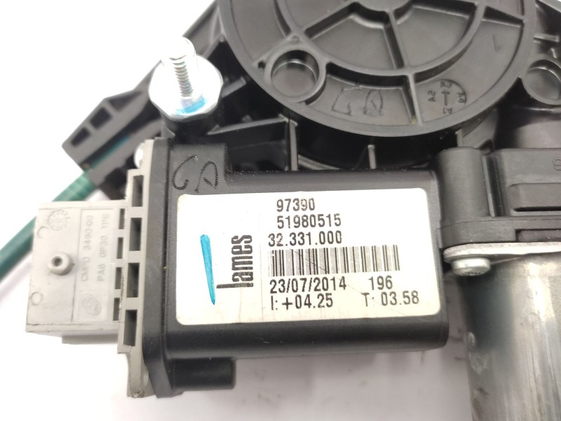 Recambio de elevalunas trasero derecho para fiat 500l (351_, 352_) 1.6 d multijet (199lyd1b) referencia OEM IAM   