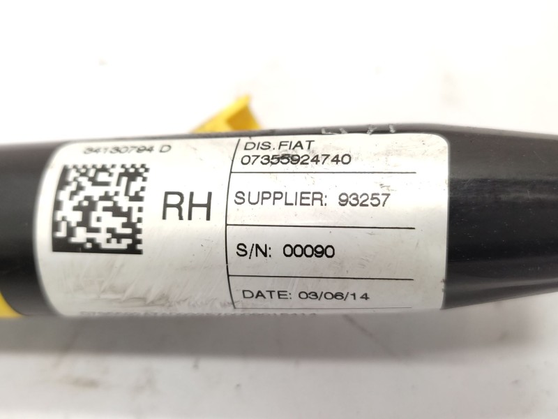 Recambio de cinturon seguridad delantero derecho para fiat 500l (351_, 352_) 1.6 d multijet (199lyd1b) referencia OEM IAM   