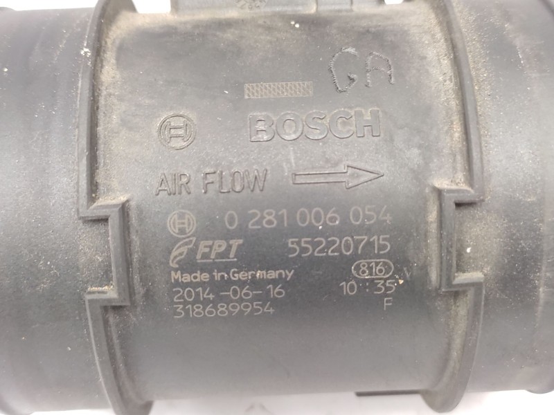 Recambio de caudalimetro para fiat 500l (351_, 352_) 1.6 d multijet (199lyd1b) referencia OEM IAM   