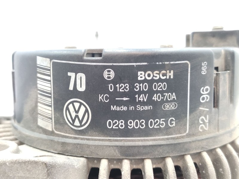 Recambio de alternador para volkswagen passat b5 (3b2) 1.9 tdi referencia OEM IAM   