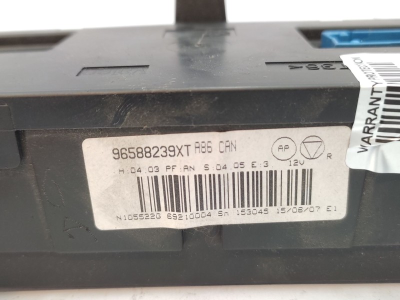 Recambio de mando climatizador para citroën c3 i (fc_, fn_) 1.4 hdi referencia OEM IAM   