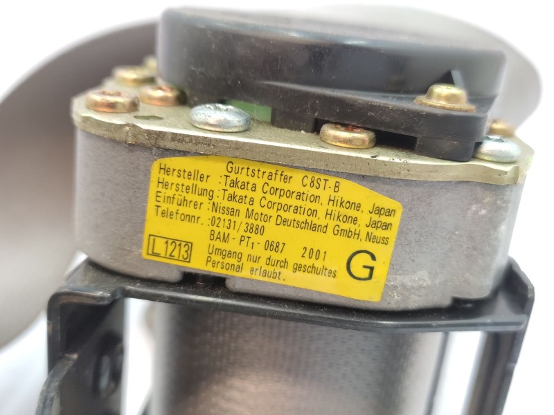 Recambio de cinturon seguridad delantero izquierdo para nissan patrol gr v wagon (y61) 3.0 dti referencia OEM IAM 86885VC400  