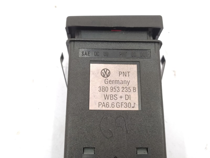 Recambio de warning para volkswagen passat b5 (3b2) 1.9 tdi referencia OEM IAM  3B0953235D 