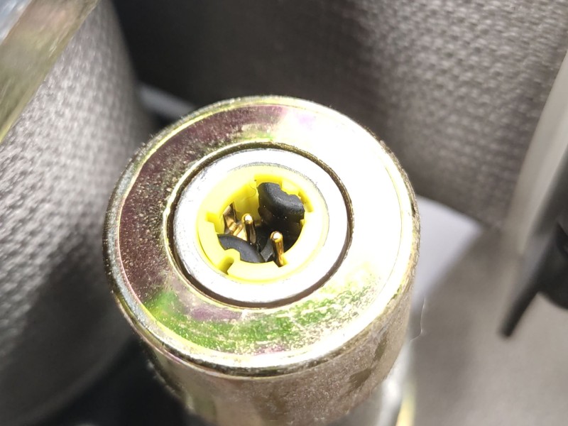 Recambio de cinturon seguridad delantero derecho para nissan patrol gr v wagon (y61) 3.0 dti referencia OEM IAM   