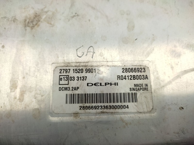 Recambio de centralita motor uce para tata indica 1.4 71cv referencia OEM IAM   