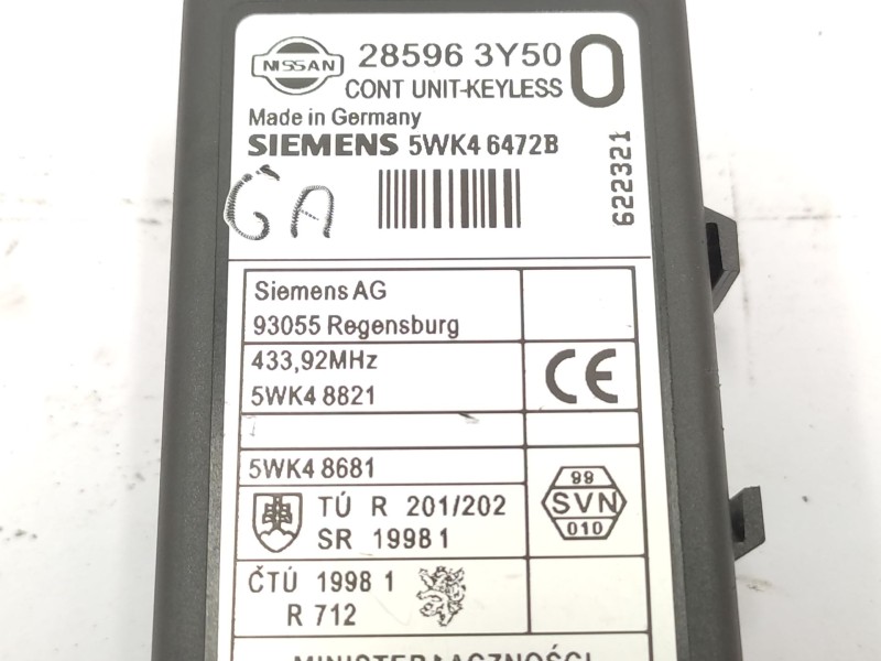 Recambio de modulo electronico para nissan patrol gr v wagon (y61) 3.0 dti referencia OEM IAM   