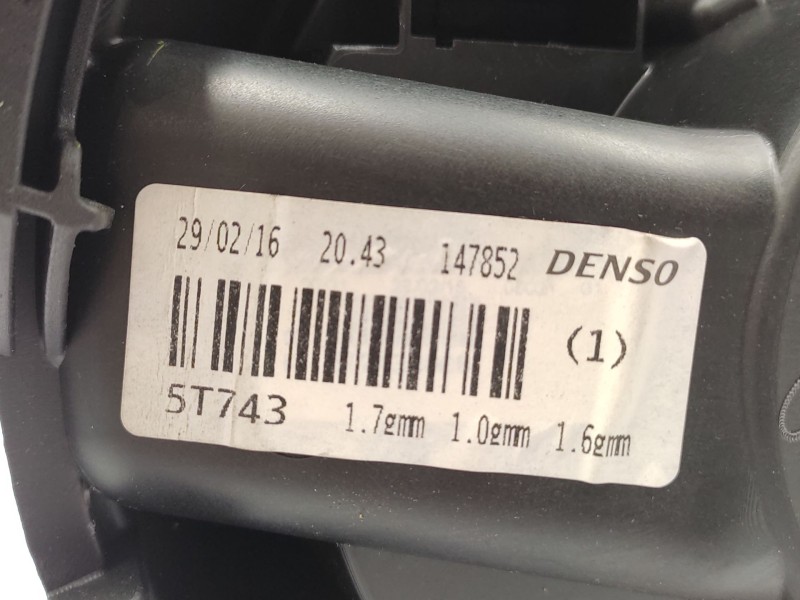 Recambio de motor calefaccion para opel combo furgón/monospace (x12) 1.3 cdti (b05) referencia OEM IAM   