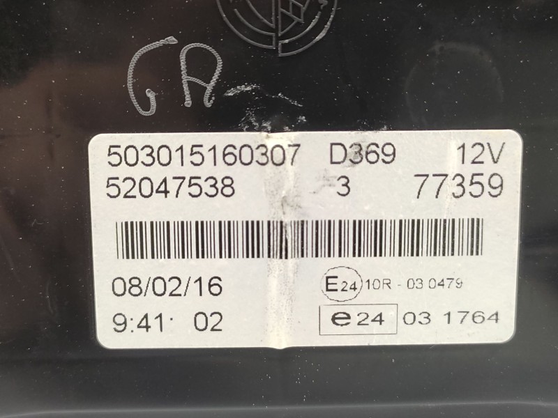 Recambio de cuadro instrumentos para opel combo furgón/monospace (x12) 1.3 cdti (b05) referencia OEM IAM   