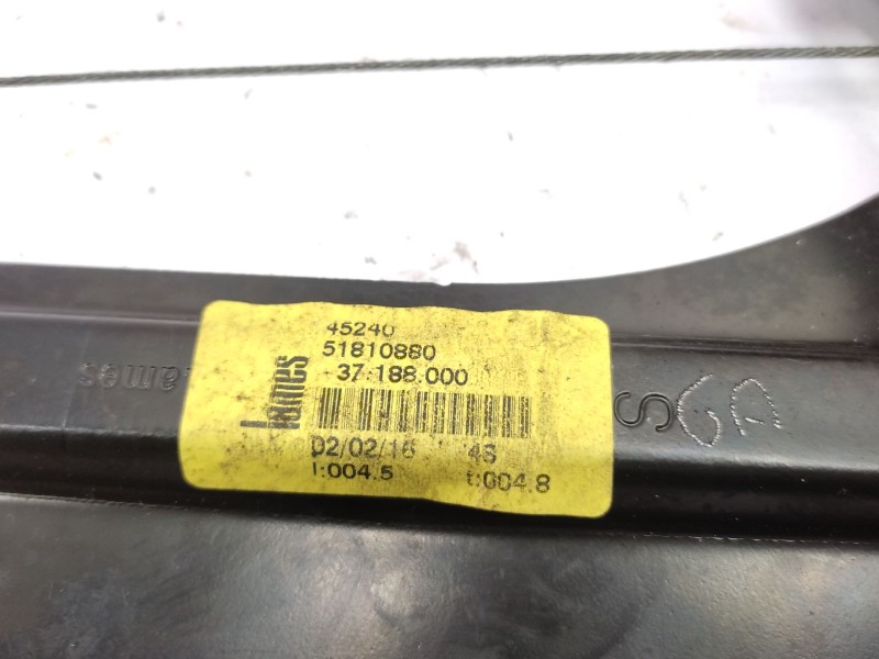 Recambio de elevalunas delantero izquierdo para opel combo furgón/monospace (x12) 1.3 cdti (b05) referencia OEM IAM 95509365  