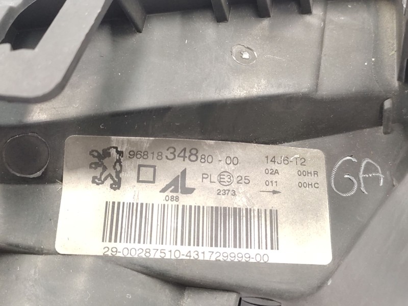 Recambio de faro izquierdo para peugeot 307 (3a/c) 1.4 16v referencia OEM IAM  620886 