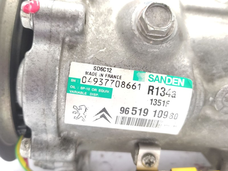 Recambio de compresor aire acondicionado para peugeot 307 (3a/c) 1.4 16v referencia OEM IAM  648708 