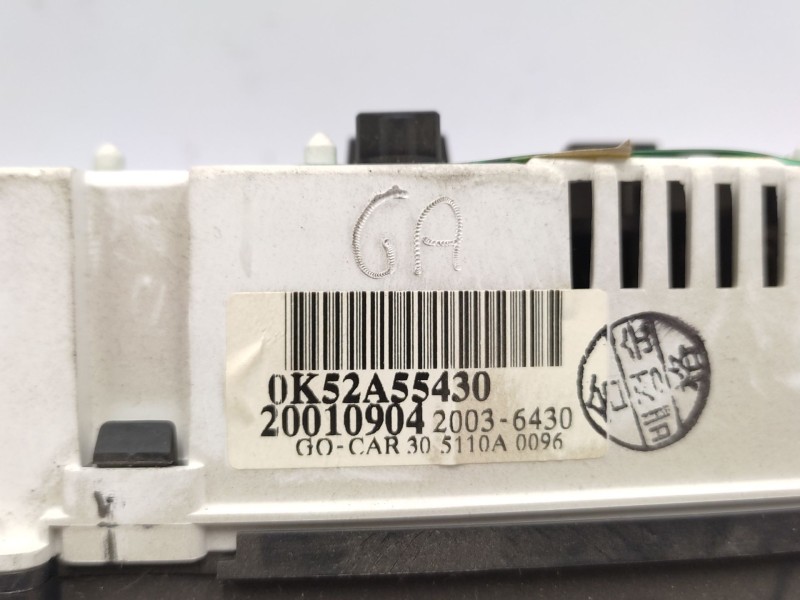 Recambio de cuadro instrumentos para kia carnival ii (gq) 2.9 crdi referencia OEM IAM 0K52A55430  