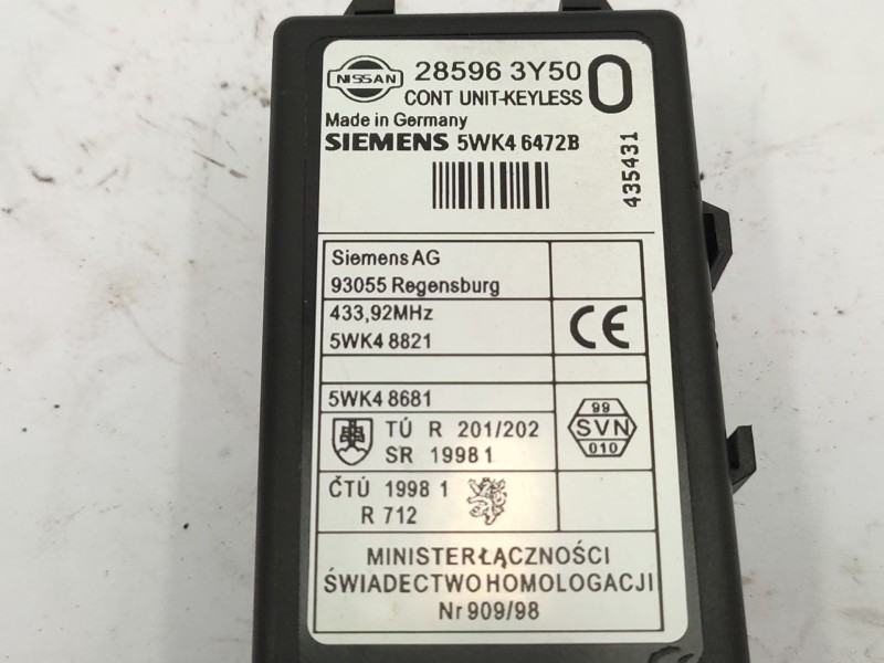Recambio de modulo electronico para nissan patrol gr v wagon (y61) 3.0 dti referencia OEM IAM   