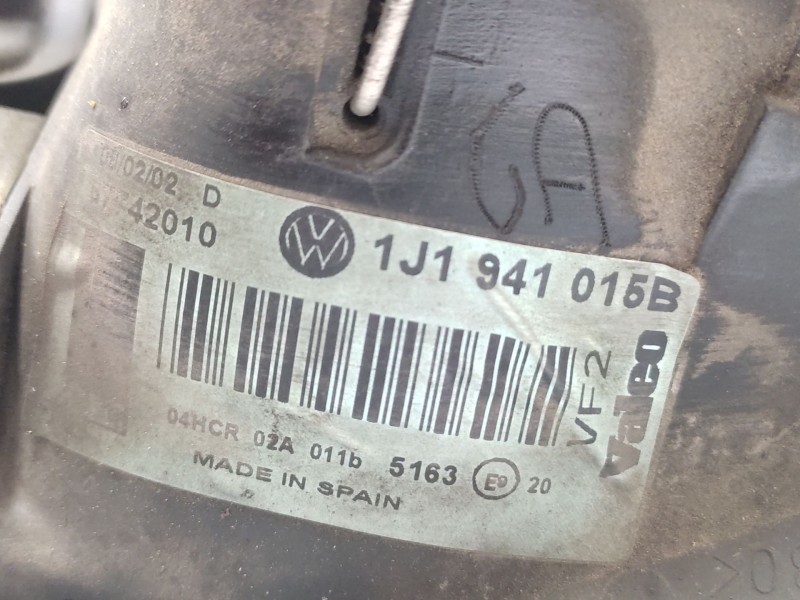 Recambio de faro izquierdo para volkswagen golf iv (1j1) 1.9 tdi referencia OEM IAM   