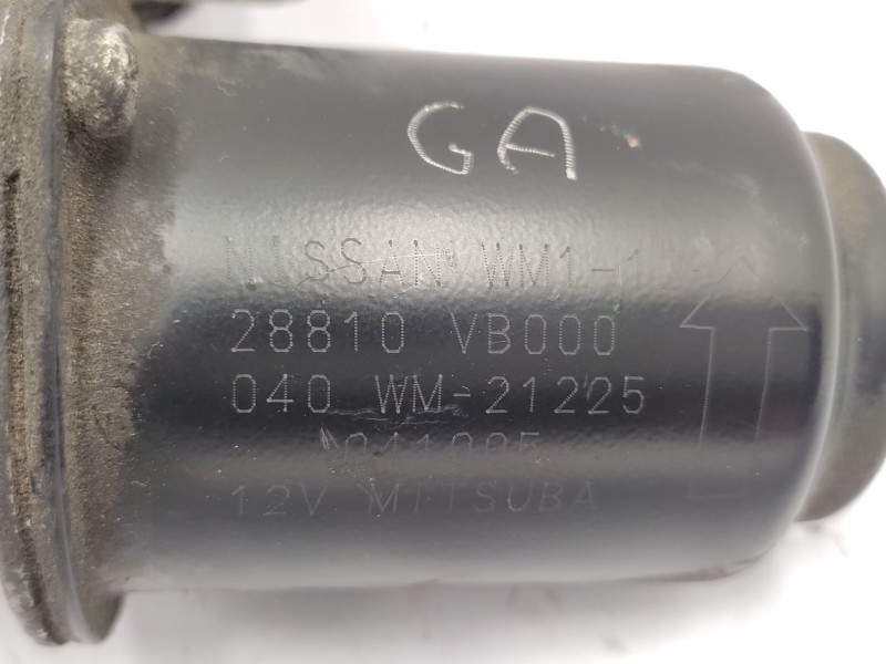 Recambio de motor limpia delantero para nissan patrol gr v wagon (y61) 3.0 dti referencia OEM IAM  28810VB000 
