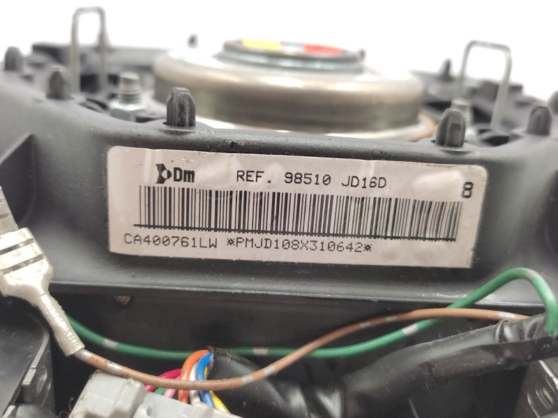 Recambio de airbag delantero izquierdo para nissan qashqai i (j10, nj10) 1.5 dci referencia OEM IAM  98510JD16D 
