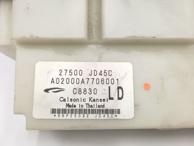 Recambio de mando climatizador para nissan qashqai i (j10, nj10) 1.5 dci referencia OEM IAM  27500JD01B 