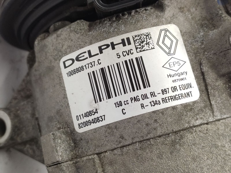 Recambio de compresor aire acondicionado para nissan qashqai i (j10, nj10) 1.5 dci referencia OEM IAM  2763000Q2M 