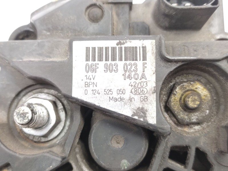Recambio de alternador para audi a3 (8p1) 2.0 tdi 16v referencia OEM IAM  06F903023F 