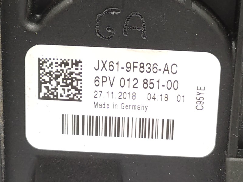 Pedal Acelerador Jx619f836ac 2537261  - Ford Focus Turnier 1.0 Ecoboost Cat 3