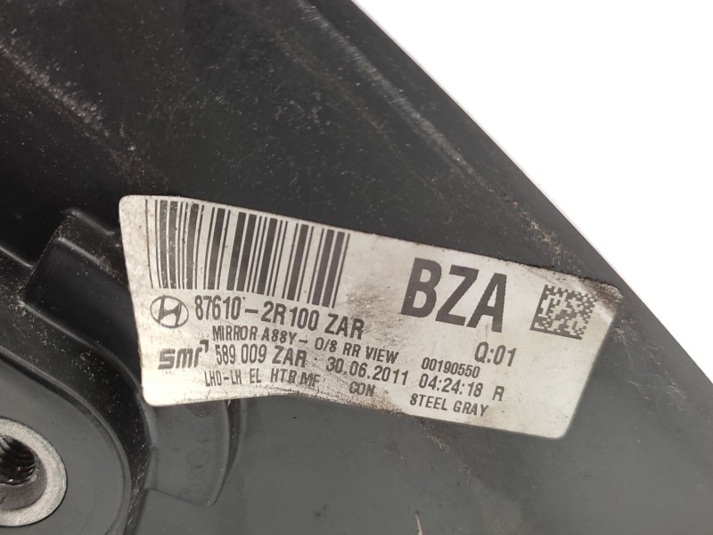 Recambio de retrovisor izquierdo para hyundai i30 (fd) 1.6 crdi referencia OEM IAM  876102R100 