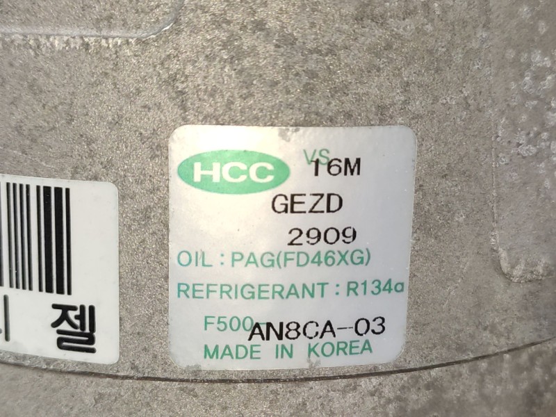 Recambio de compresor aire acondicionado para hyundai i30 (fd) 1.6 crdi referencia OEM IAM   