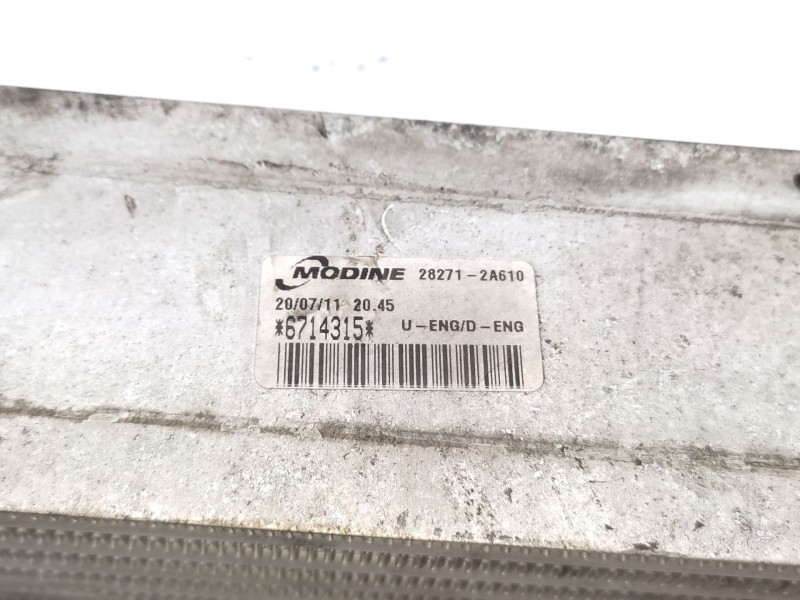 Recambio de intercooler para hyundai i30 (fd) 1.6 crdi referencia OEM IAM  282702A611 