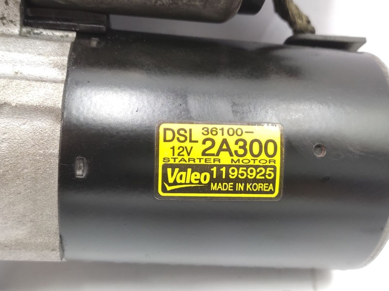 Recambio de motor arranque para hyundai i30 (fd) 1.6 crdi referencia OEM IAM  361002A300 