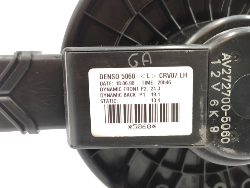 Recambio de motor calefaccion para honda cr-v iii (re_) 2.2 i-ctdi 4wd (re6) referencia OEM IAM   