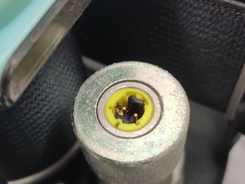 Recambio de cinturon seguridad delantero derecho para nissan patrol gr v wagon (y61) 3.0 dti referencia OEM IAM   
