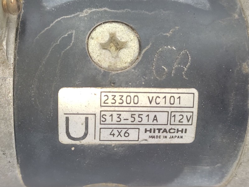 Recambio de motor arranque para nissan patrol gr v wagon (y61) 3.0 dti referencia OEM IAM   