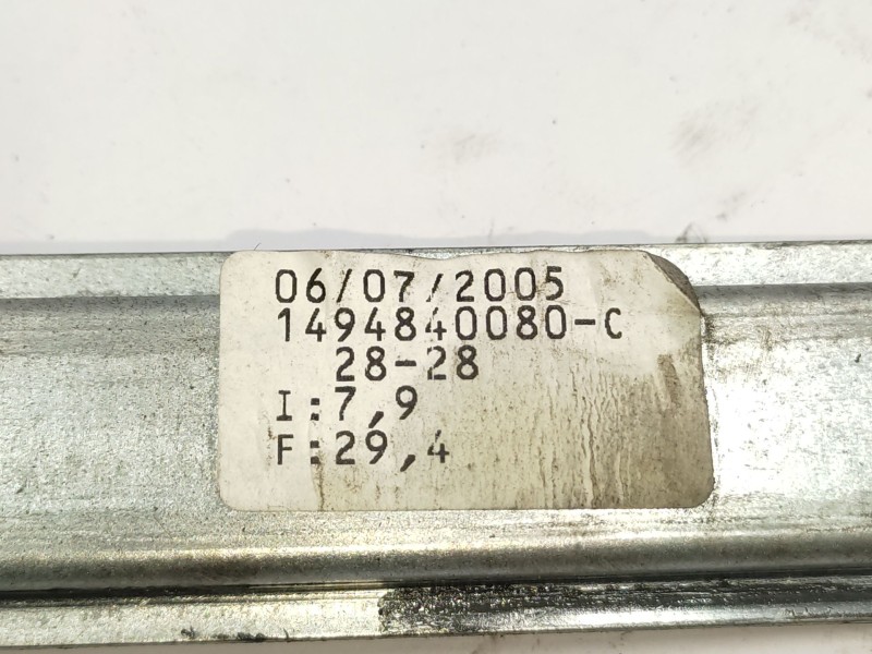 Recambio de elevalunas trasero derecho para citroën c8 (ea_, eb_) 2.0 hdi referencia OEM IAM  922480 