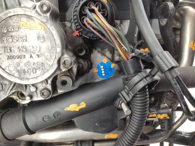 Recambio de motor completo para audi a3 (8p1) 2.0 tdi 16v referencia OEM IAM BKD  