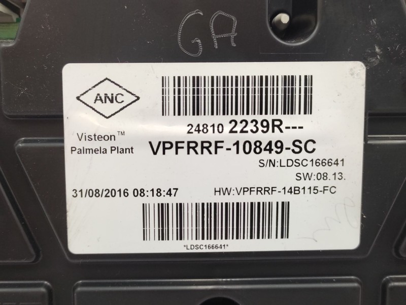 Recambio de cuadro instrumentos para renault trafic iii furgoneta (fg_) 1.6 dci 145 (fgmg) referencia OEM IAM   