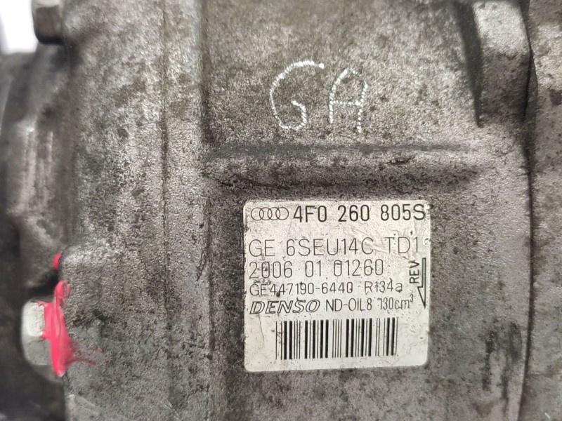 Recambio de compresor aire acondicionado para audi a6 c6 (4f2) 2.7 tdi referencia OEM IAM  4F0260805AG 