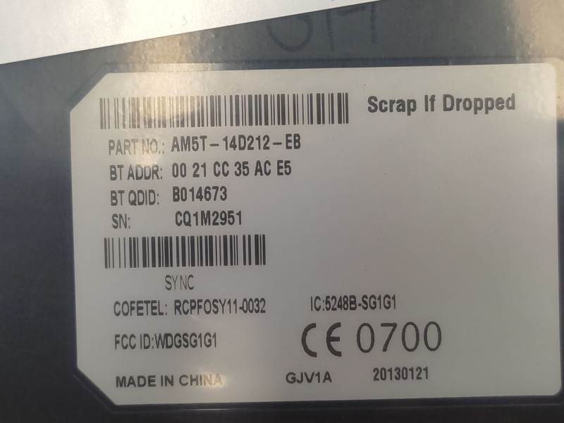 Recambio de modulo electronico para ford kuga (cbs) titanium referencia OEM IAM   