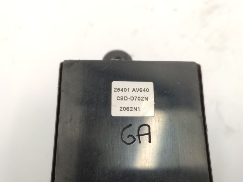 Mando Elevalunas Delantero Izquierdo 25401av640  - Nissan Primera Berlina (p12) Acenta 4