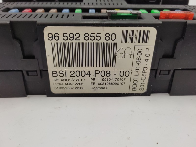 Recambio de caja reles / fusibles para citroën c8 (ea_, eb_) 2.0 hdi referencia OEM IAM 9659285580 6580FS 